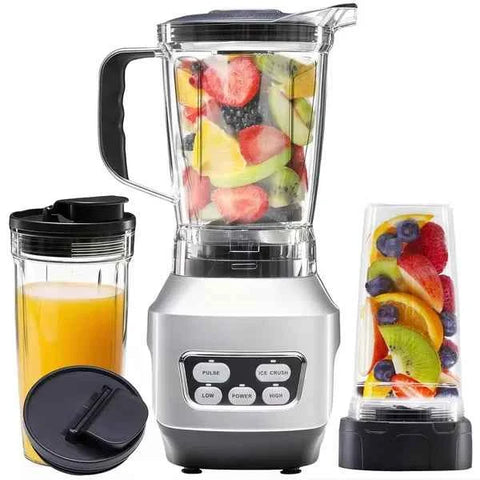 Professional Smoothie Blender, Mixer Grinder 60oz BPA-Free Ice Crusher.