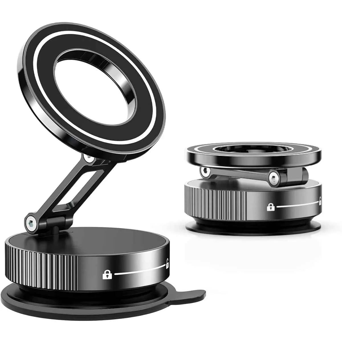 Magnetic Car Phone Holder 360° Adjustable | Strong Grip Dashboard Mount