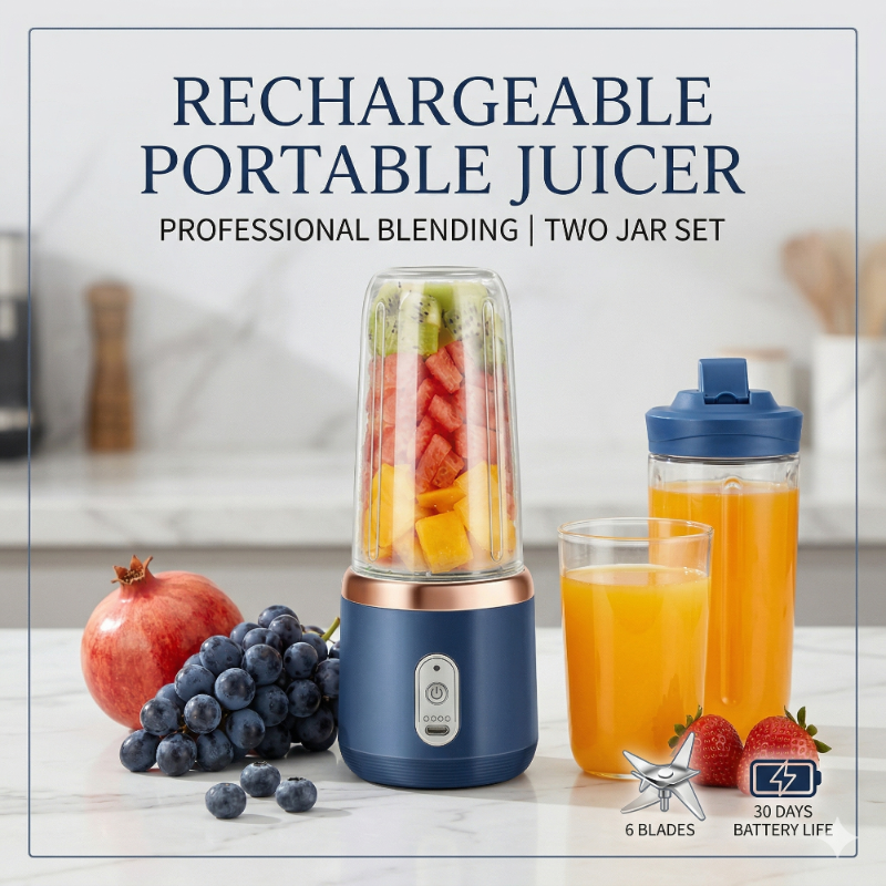 Portable USB Blender – 400ml Electric Smoothie Maker