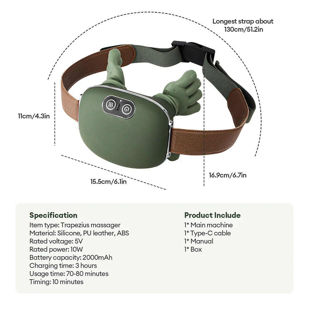 Smart Neck Massager – Wireless Cervical & Shoulder Relief Device - Cart-24
