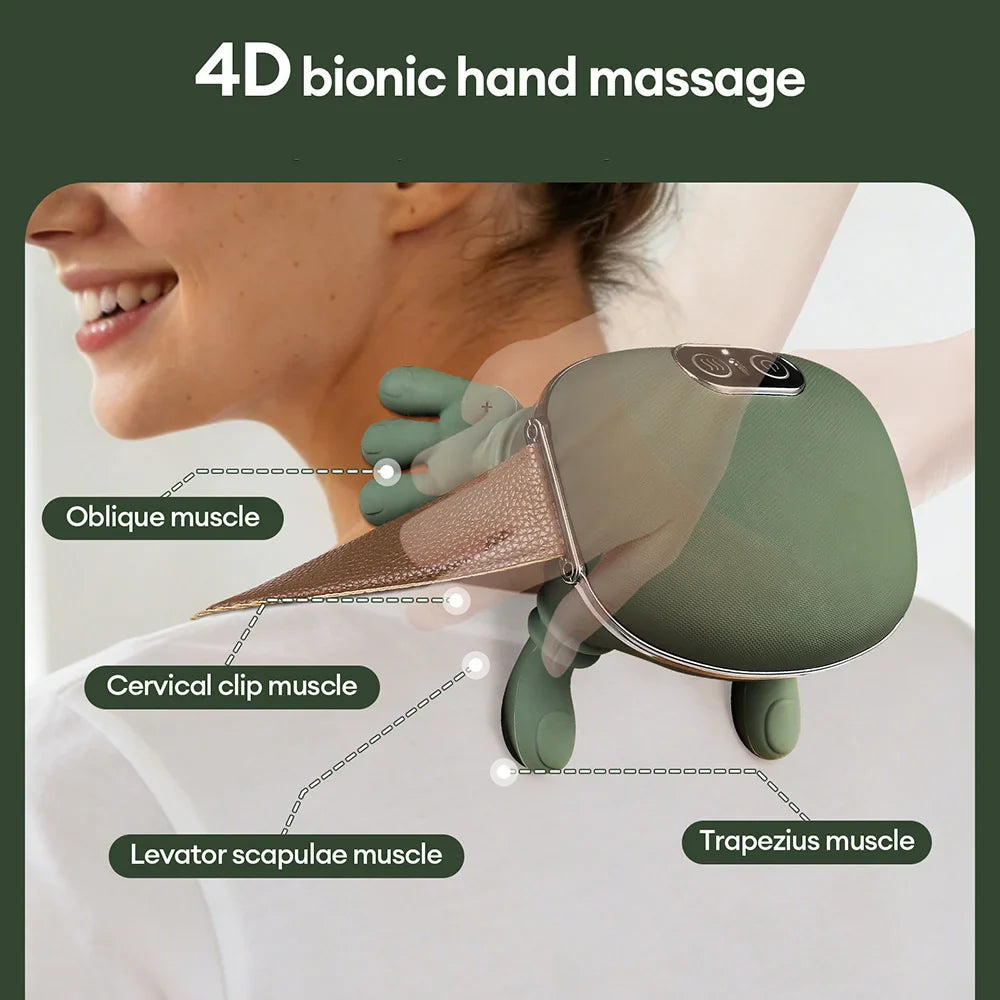 Smart Neck Massager – Wireless Cervical & Shoulder Relief Device - Cart-24