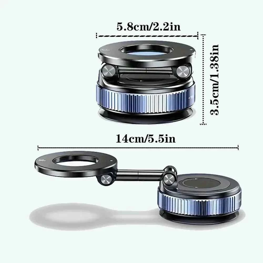 Magnetic Car Phone Holder 360° Adjustable | Strong Grip Dashboard Mount